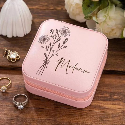 Personalisiertes Schmuckkästchen mit Spiegel