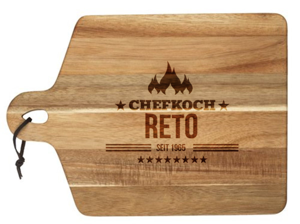 Personalisiertes Schneidebrett