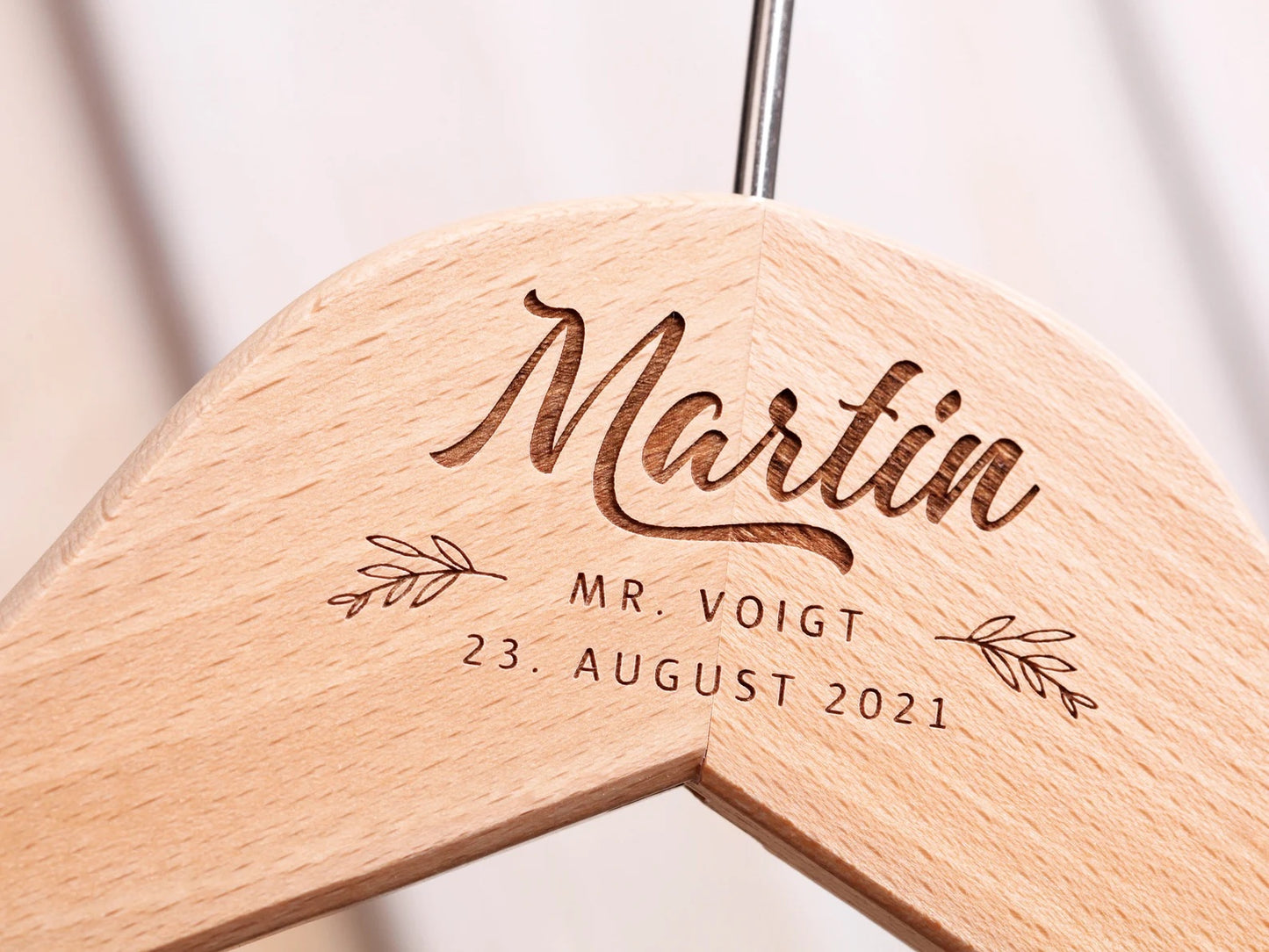 Personalisierte Kleiderbügel