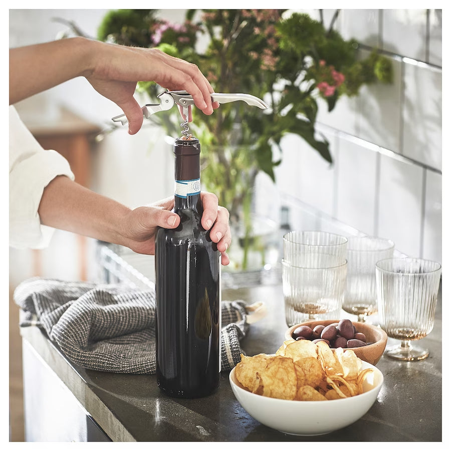 Personalisierter Korkenzieher aus Edelstahl