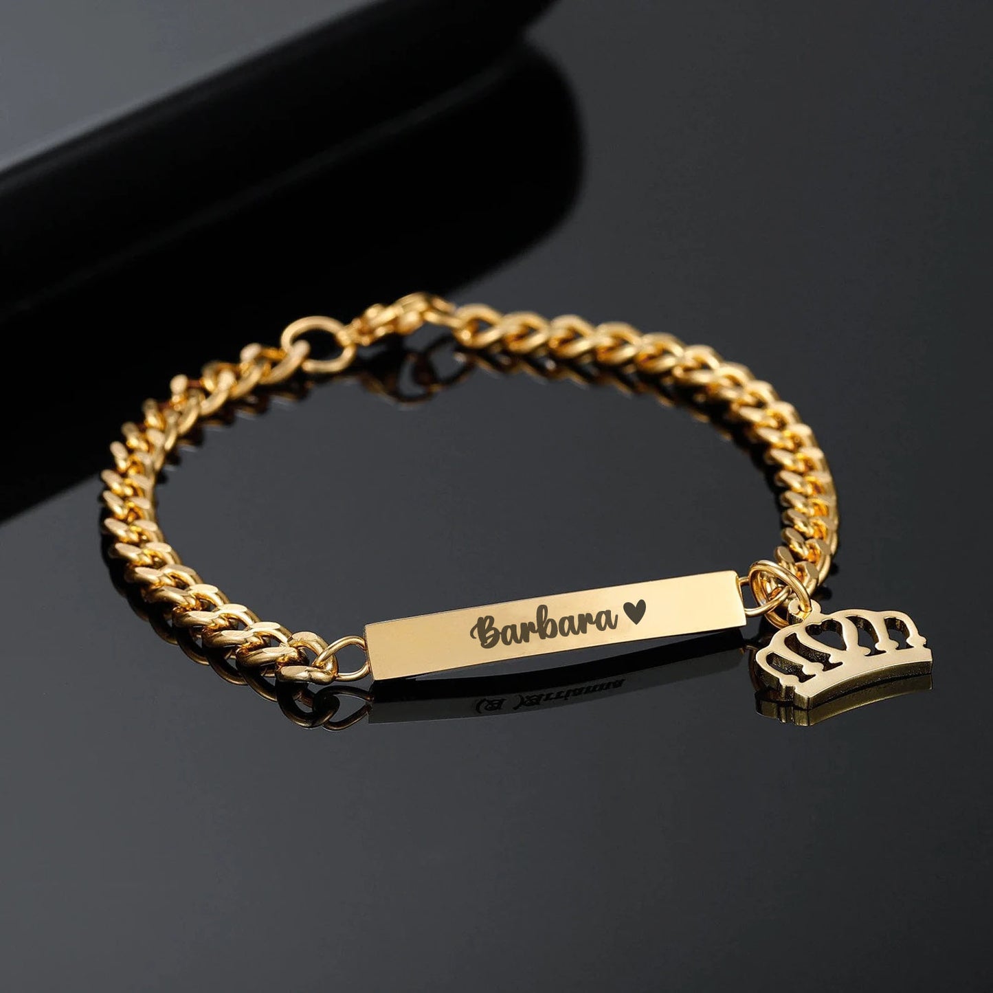 Personalisiertes Baby Kinder Armband mit Gravur